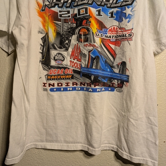 anvil 2xl White Graphic Men's T-Shirt 2011 Mc Tools - Picture 3 of 10